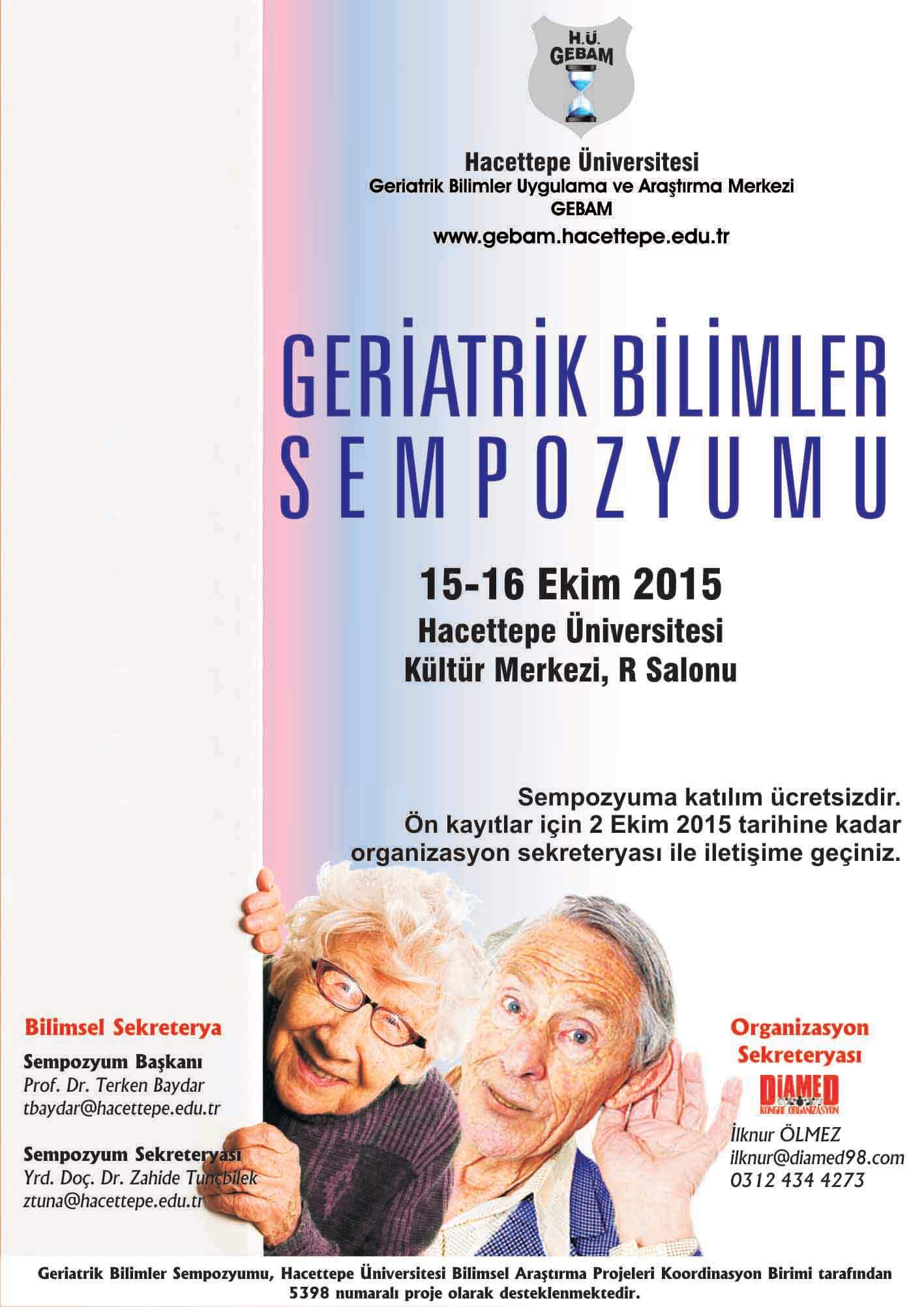 Geriatrik Bilimler Sempozyumu